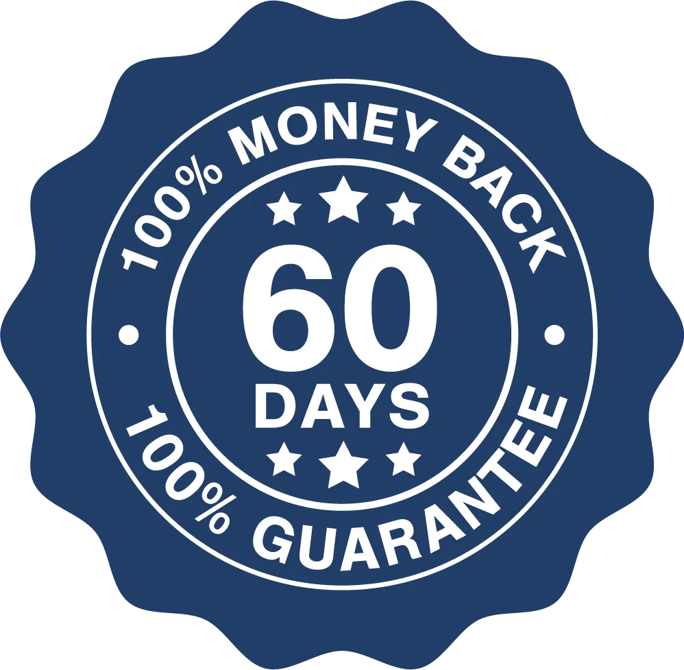 Burntide 60-day money-back guarantee